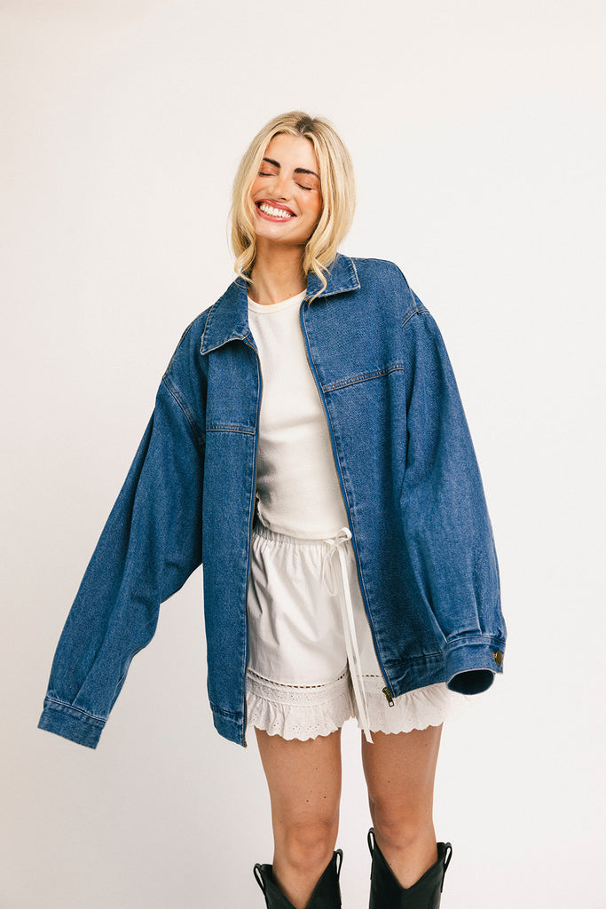 georgie jacket // denim *zoco exclusive*