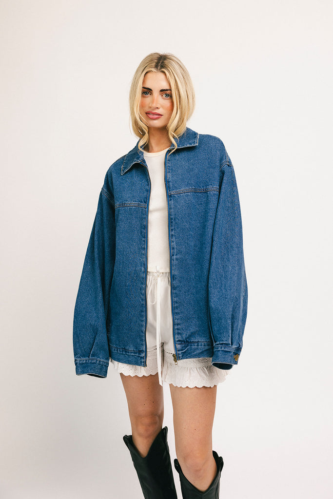 georgie jacket // denim *zoco exclusive*