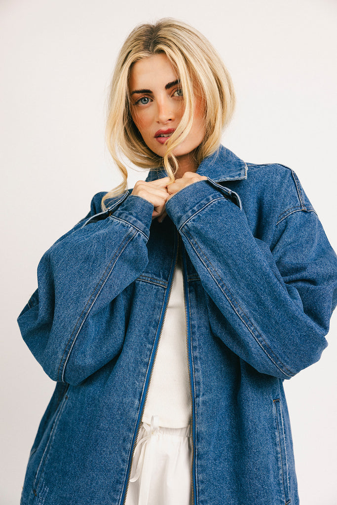 georgie jacket // denim *zoco exclusive*