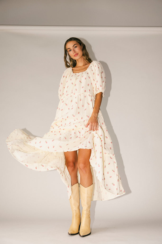 daymaker dress // strawberry bliss *zoco exclusive*