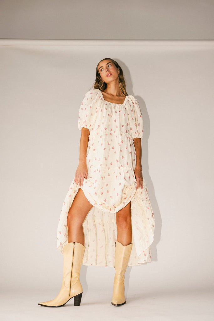 daymaker dress // strawberry bliss *zoco exclusive*