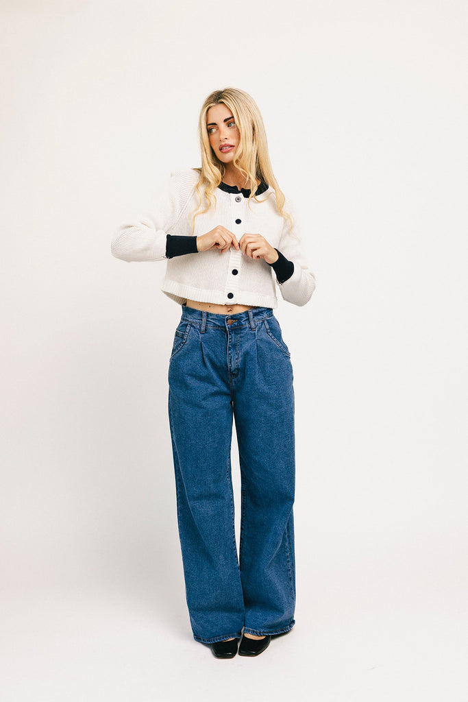 miriam button cardigan