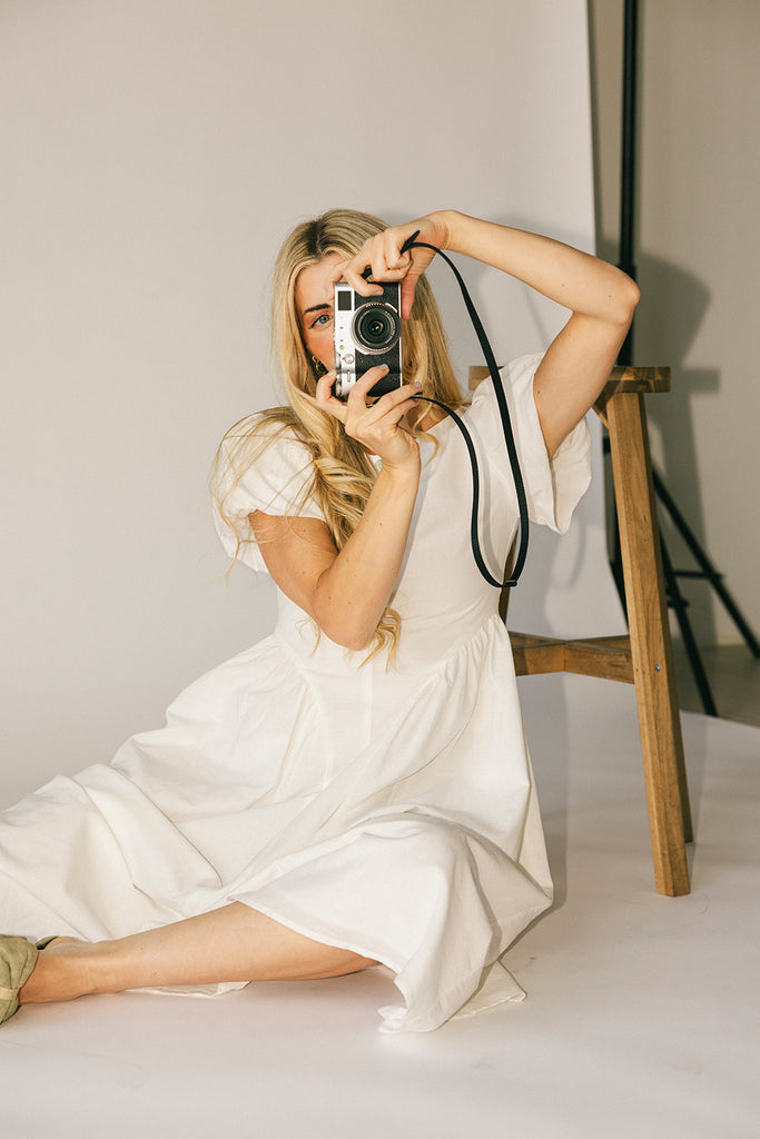 marloe midi dress // white *zoco exclusive*