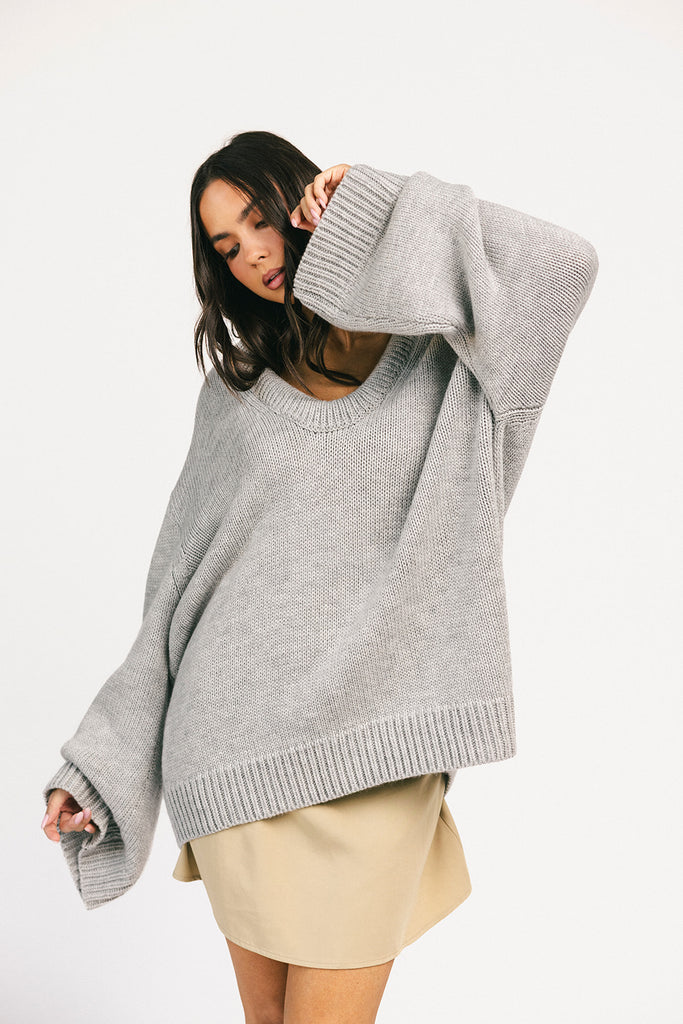 boxy billie // grey *zoco exclusive*