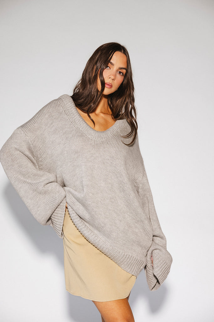 boxy billie // grey *zoco exclusive*