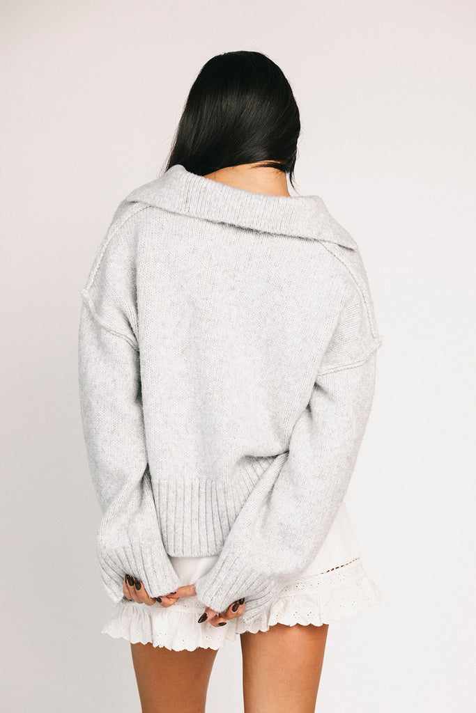 perfect sweater // grey