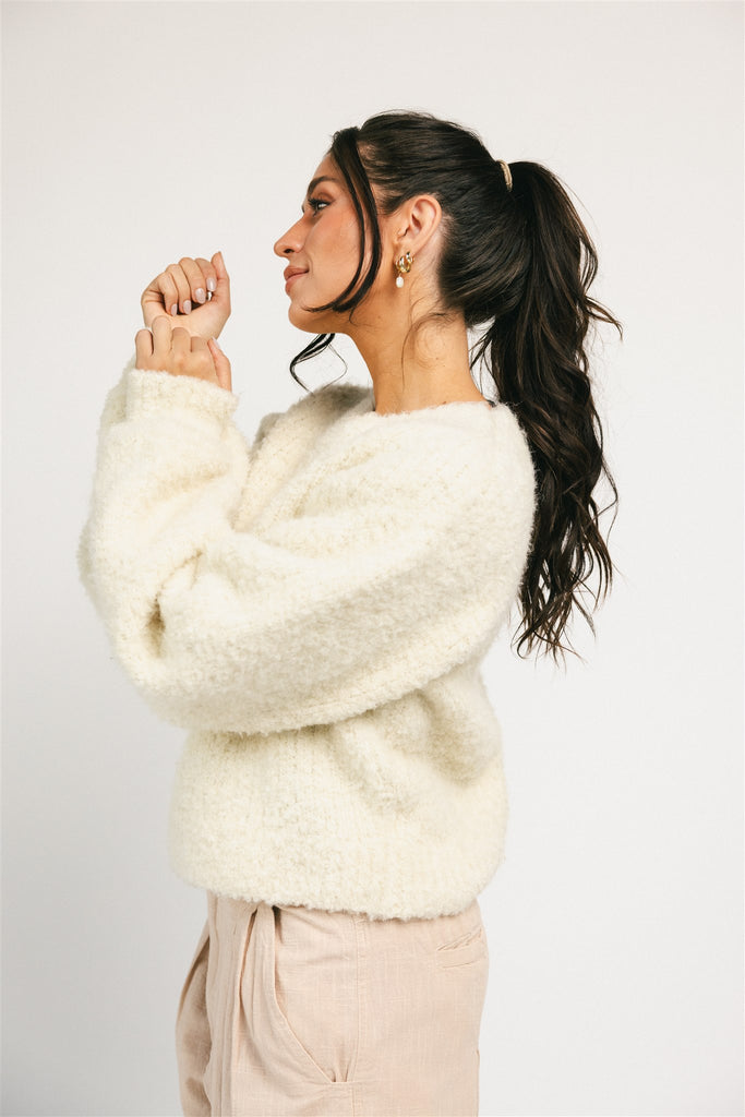 clark sweater // cream *zoco exclusive*