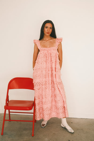 Love Struck Maxi Dress // Pink *Zoco Exclusive*