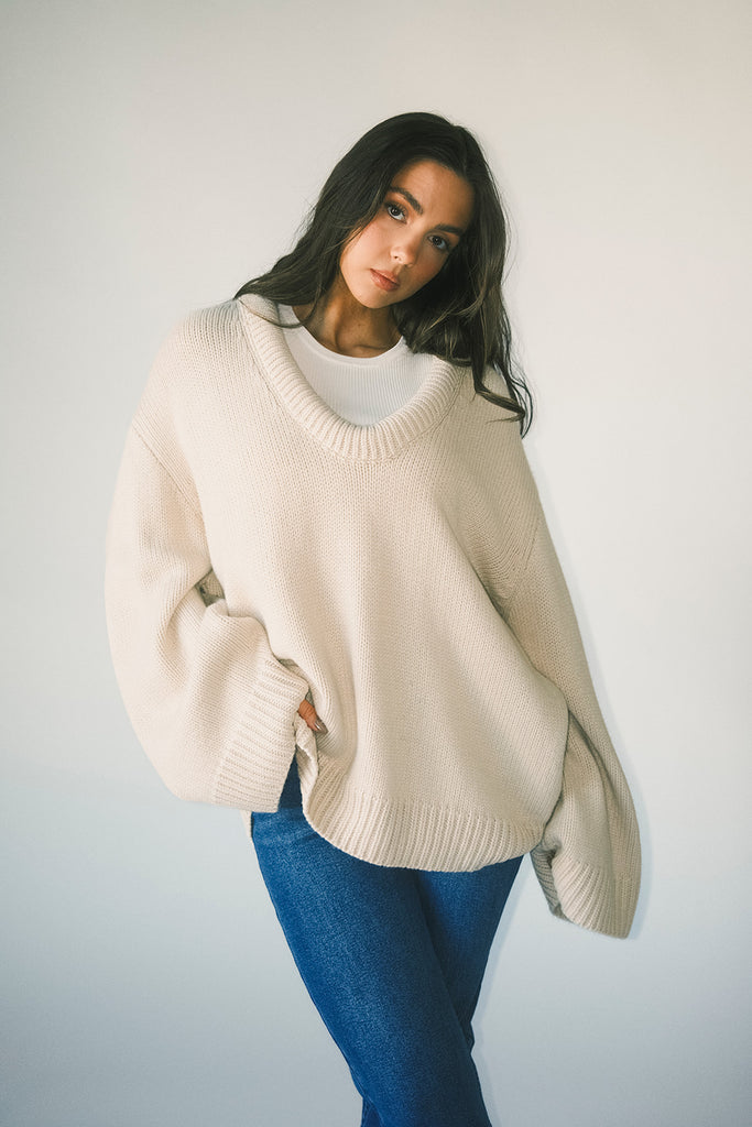 boxy billie // oat *zoco exclusive*