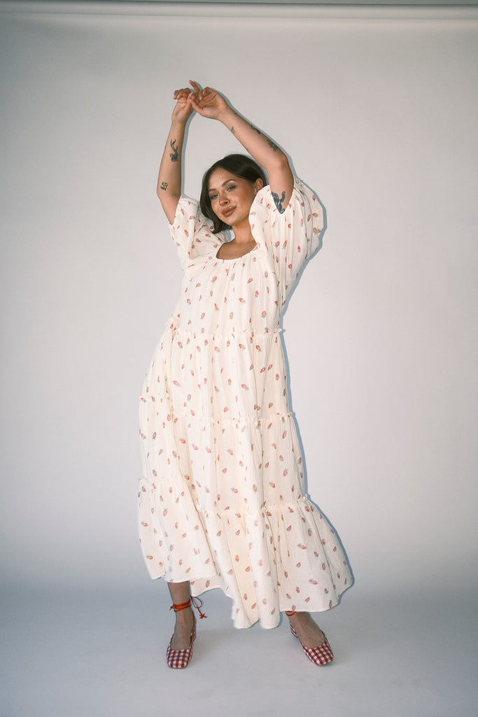 daymaker dress // strawberry bliss *zoco exclusive*