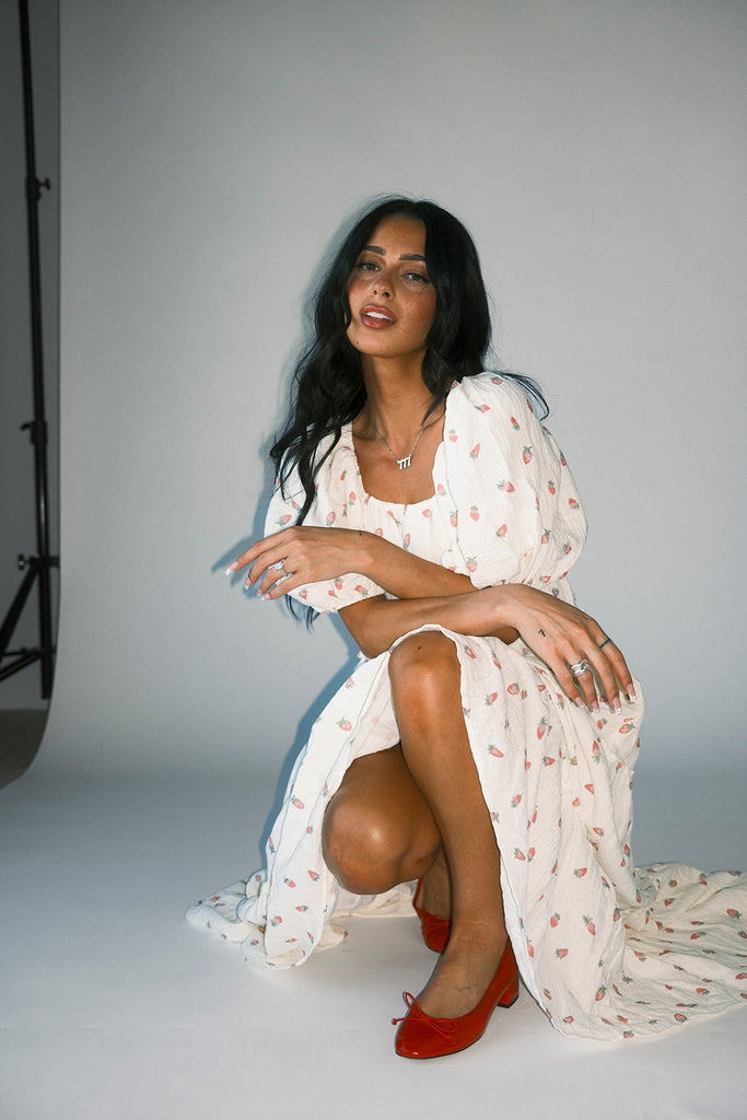 daymaker dress // strawberry bliss *zoco exclusive*