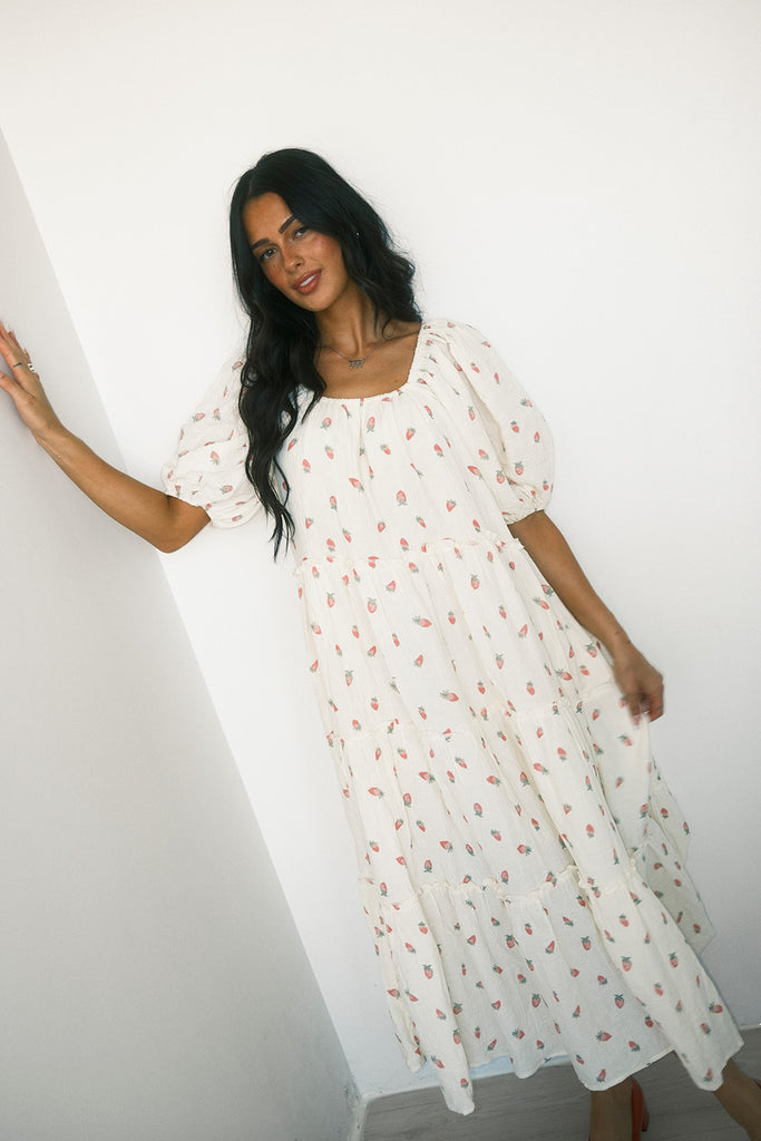 daymaker dress // strawberry bliss *zoco exclusive*