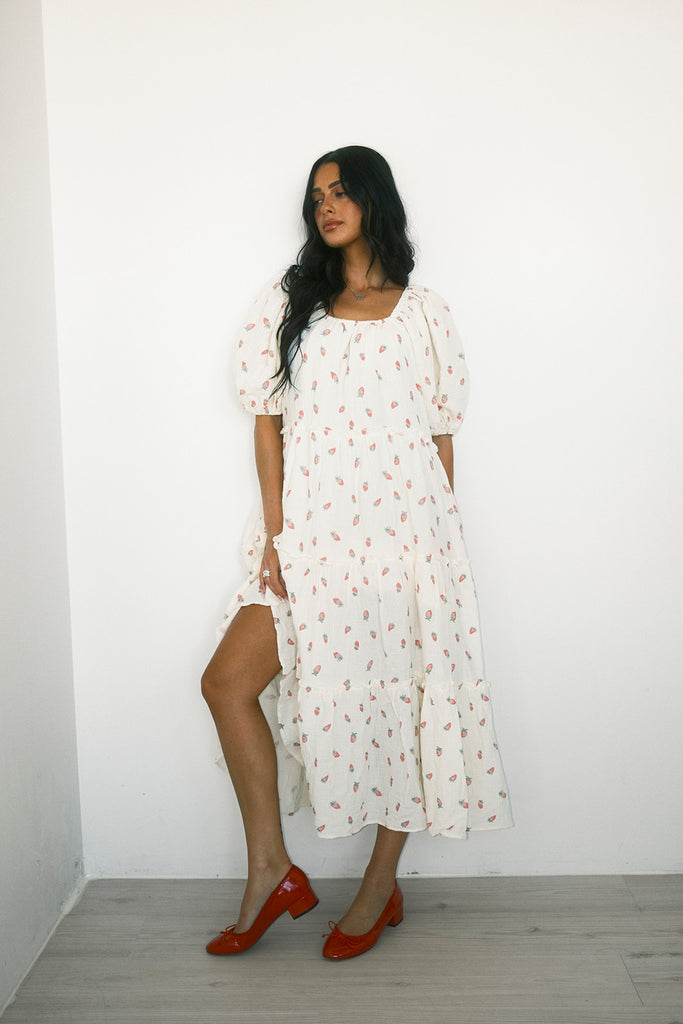 daymaker dress // strawberry bliss *zoco exclusive*