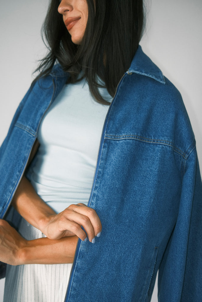 georgie jacket // denim *zoco exclusive*