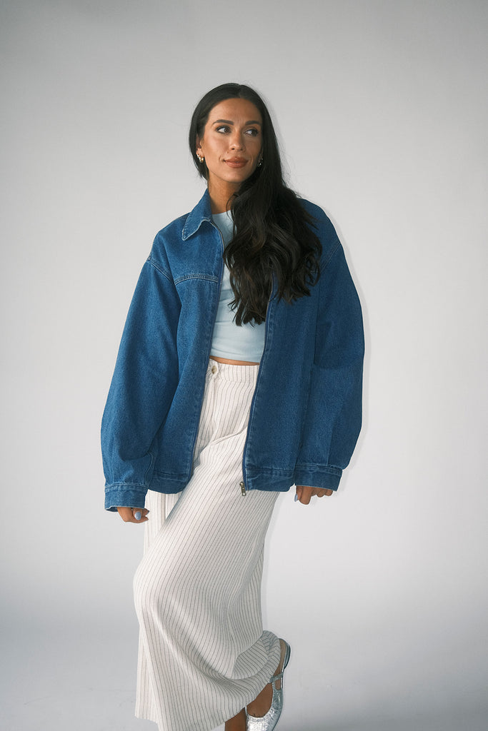 georgie jacket // denim *zoco exclusive*