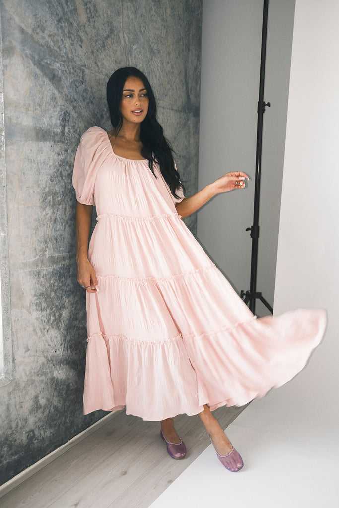 daymaker dress // tea rose *zoco exclusive*
