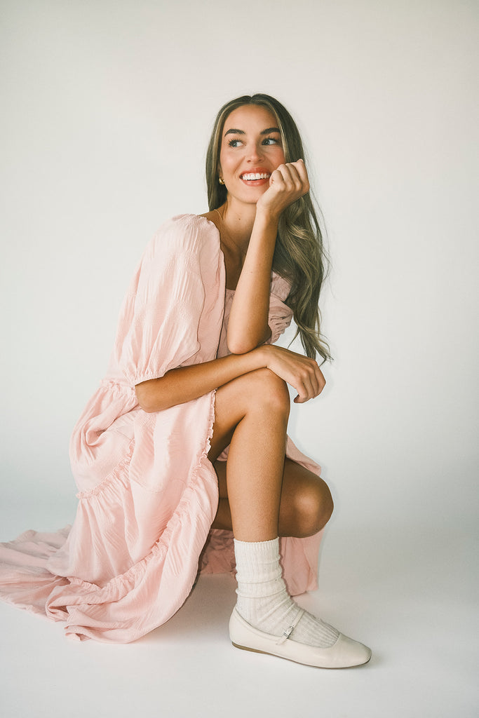 daymaker dress // tea rose *zoco exclusive*