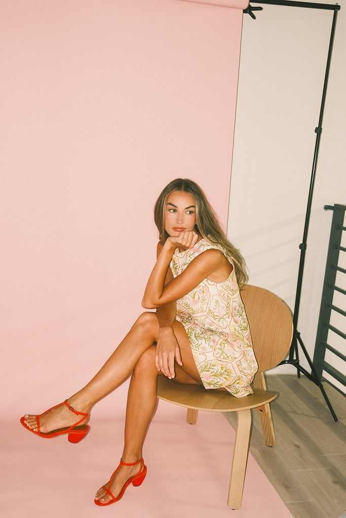 sicily linen mini dress *zoco exclusive*