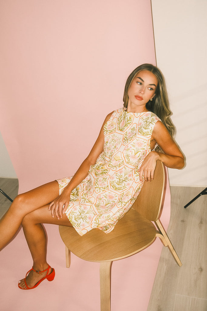 sicily linen mini dress *zoco exclusive*