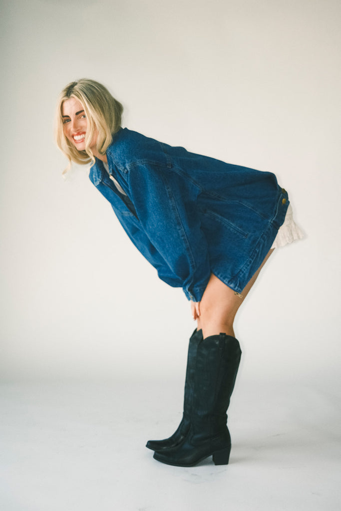 georgie jacket // denim *zoco exclusive*