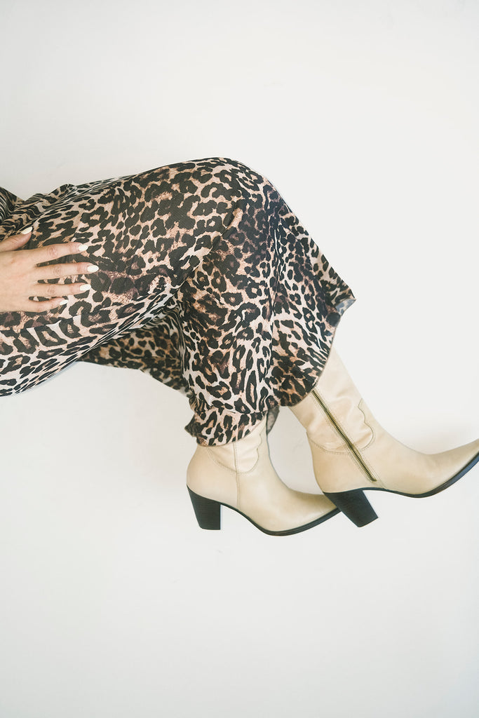 be right there mesh dress // leopard *zoco exclusive*