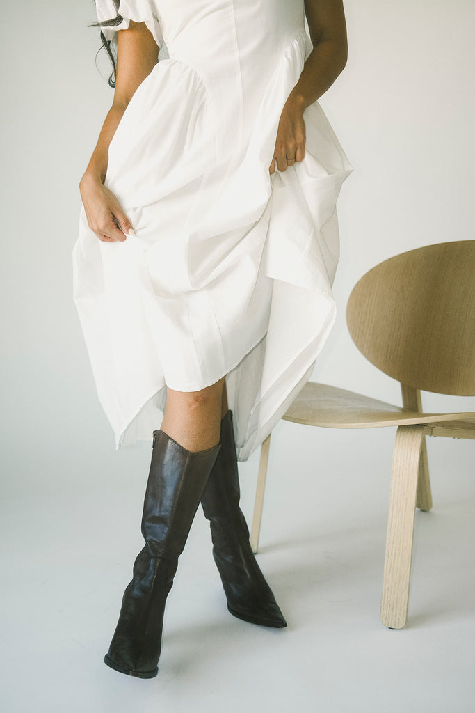 marloe midi dress // white *zoco exclusive*