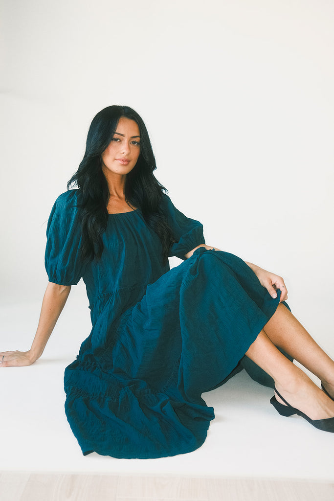 daymaker dress // emerald *zoco exclusive*