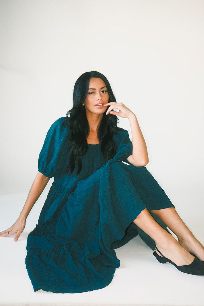 daymaker dress // emerald *zoco exclusive*