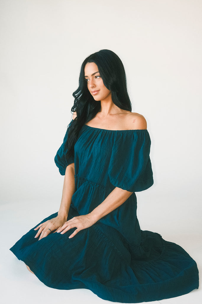 daymaker dress // emerald *zoco exclusive*