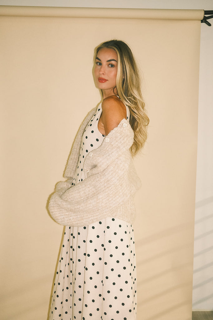 quincy cardigan // oat *zoco exclusive*