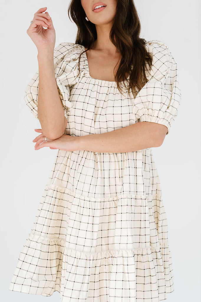 short daymaker dress // windowpane *zoco exclusive*