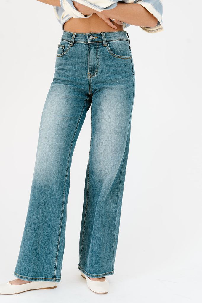 carry on wide leg denim