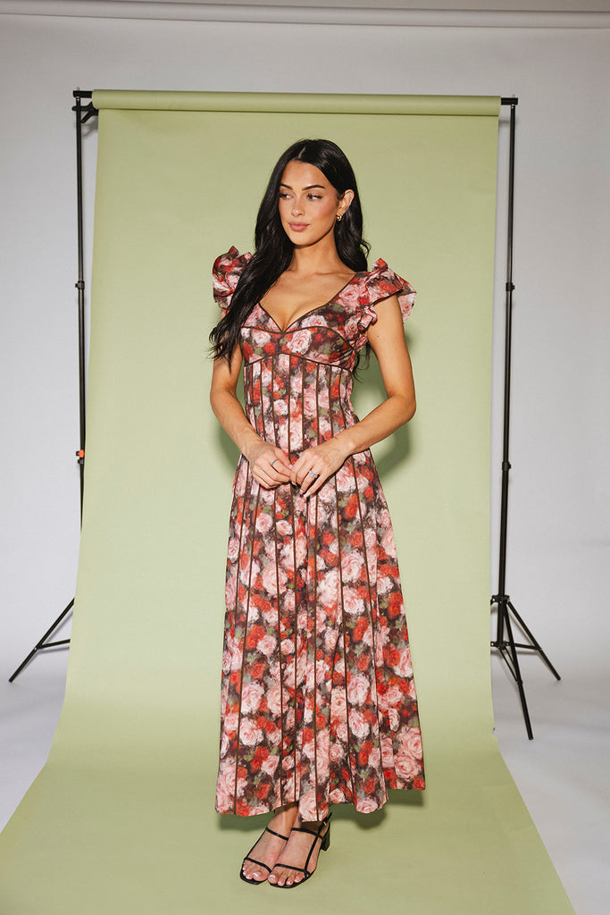 go getter midi dress // wine *zoco exclusive*