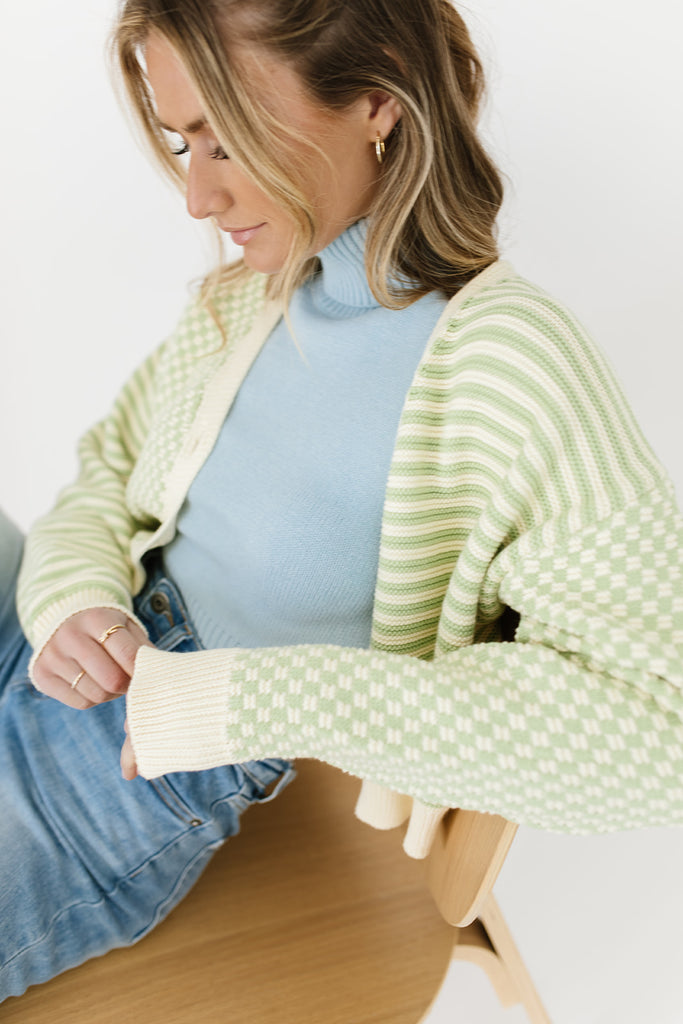 kate turtleneck tank // blue