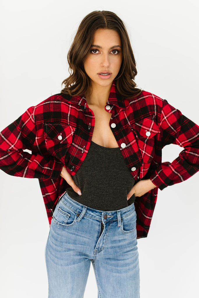 thank you shirt jacket