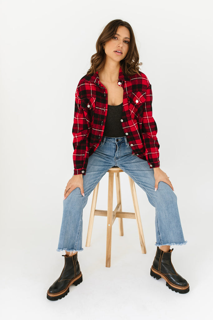 thank you shirt jacket