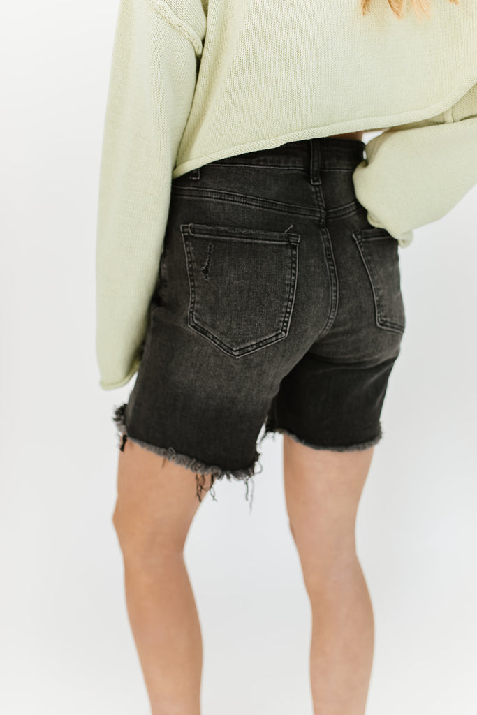 sly denim shorts