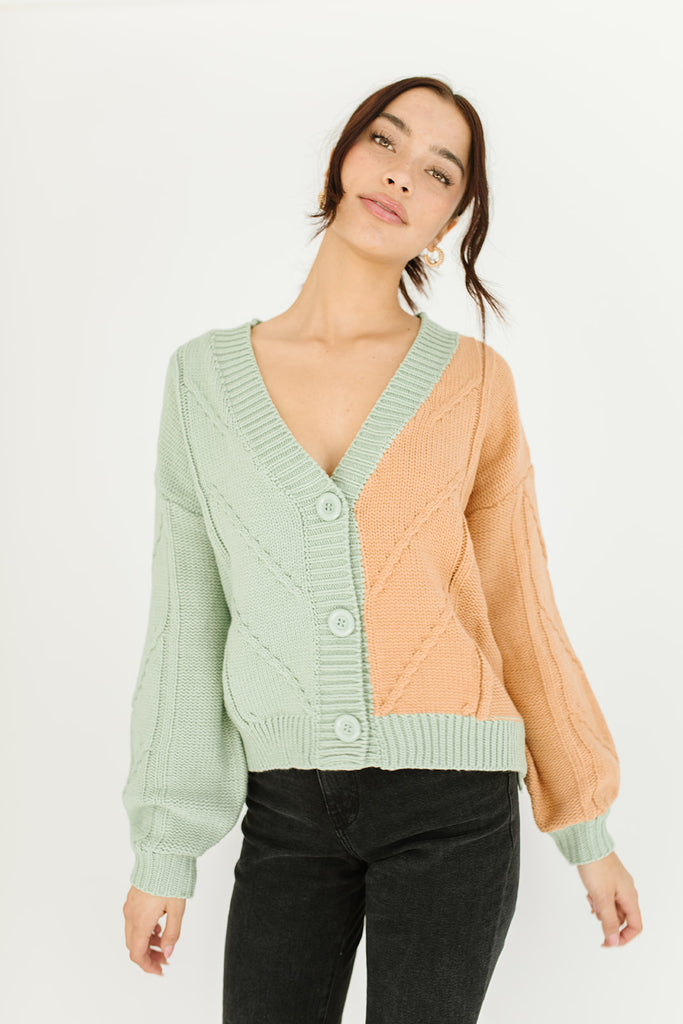 when + where cardigan