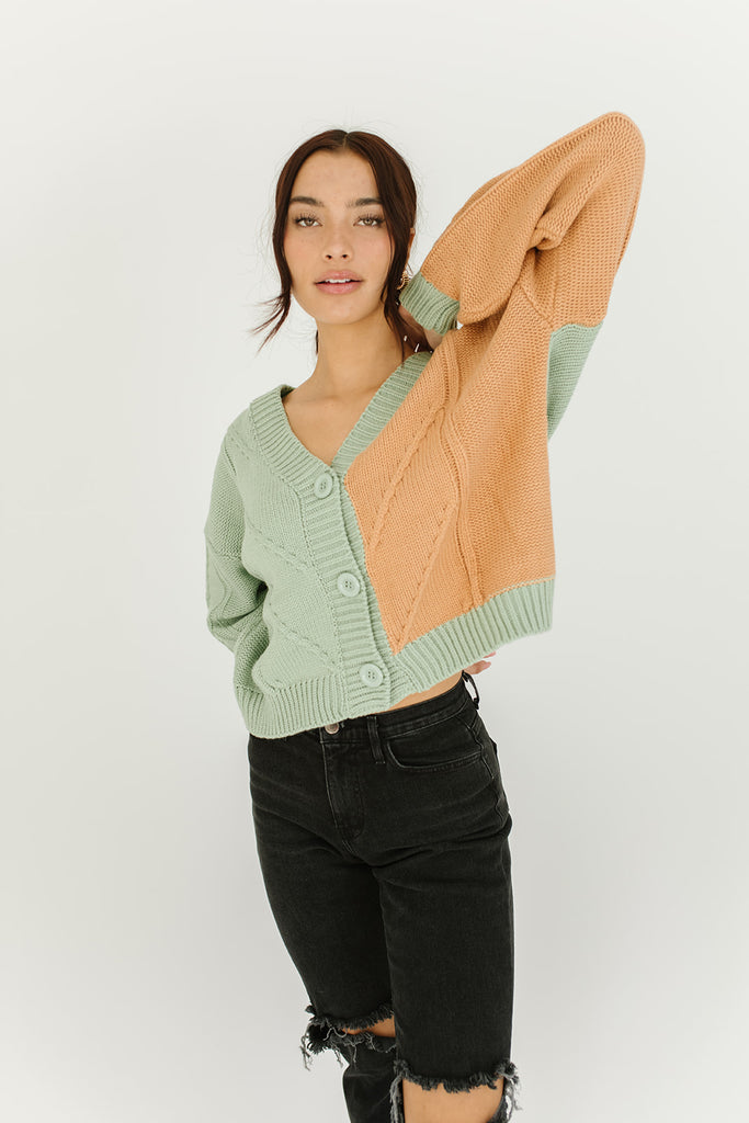 when + where cardigan