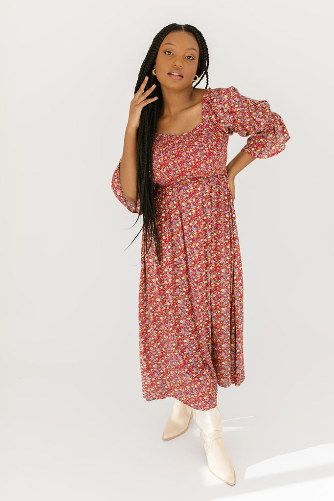 emery floral dress