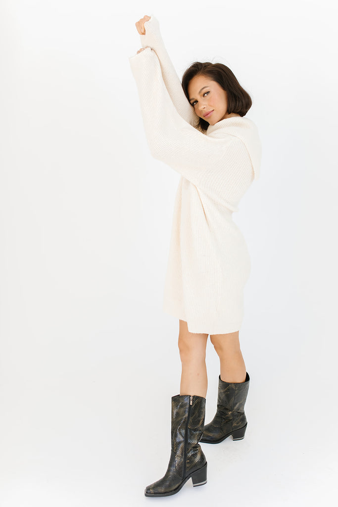 turnaround sweater dress