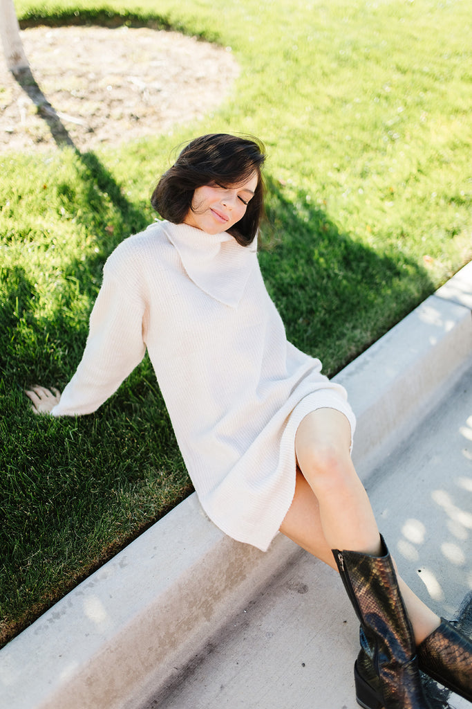 turnaround sweater dress