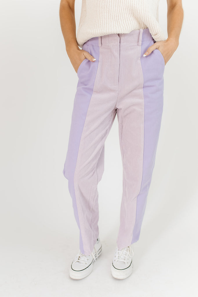 hello there pants // lavender