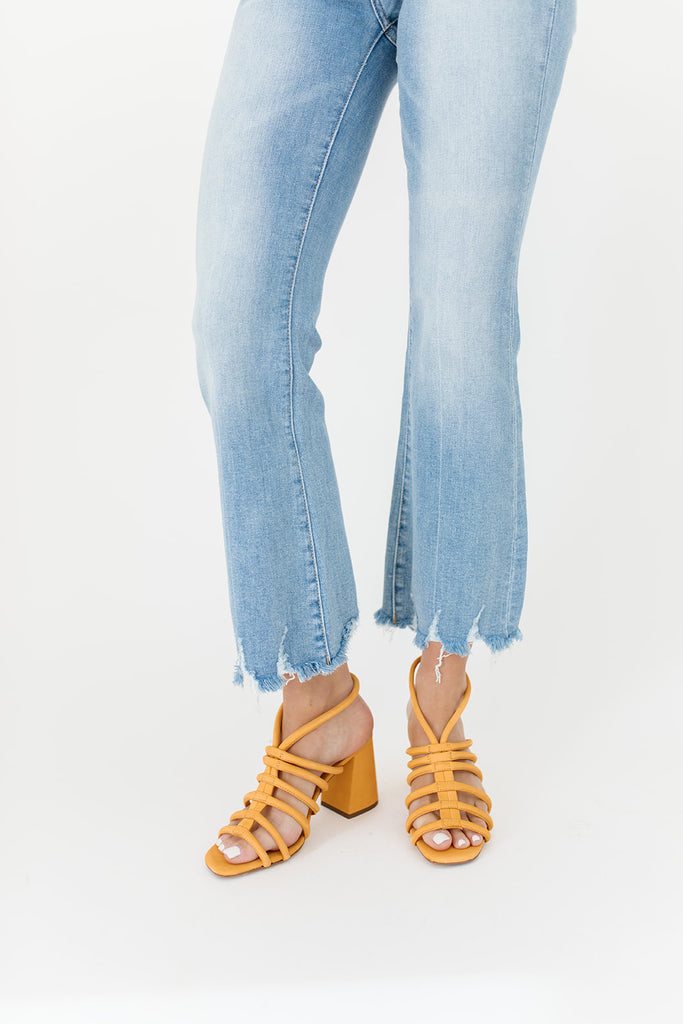 colette cinched heel // free people