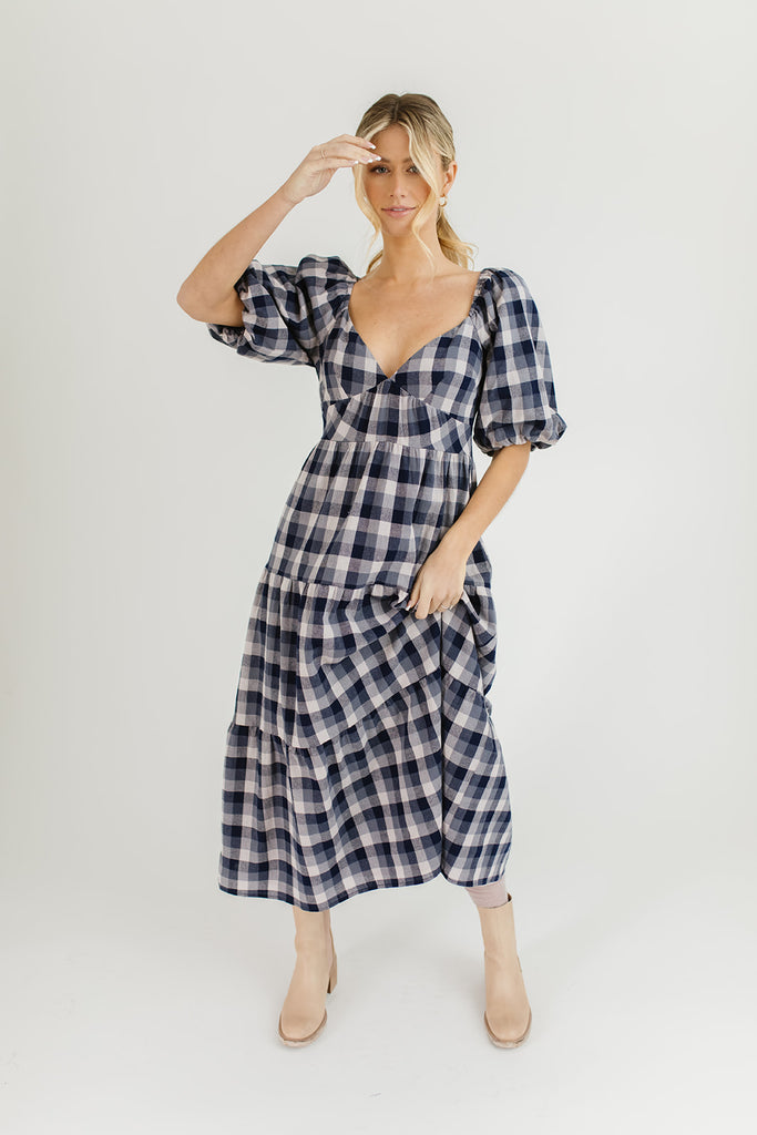 shirley plaid dress