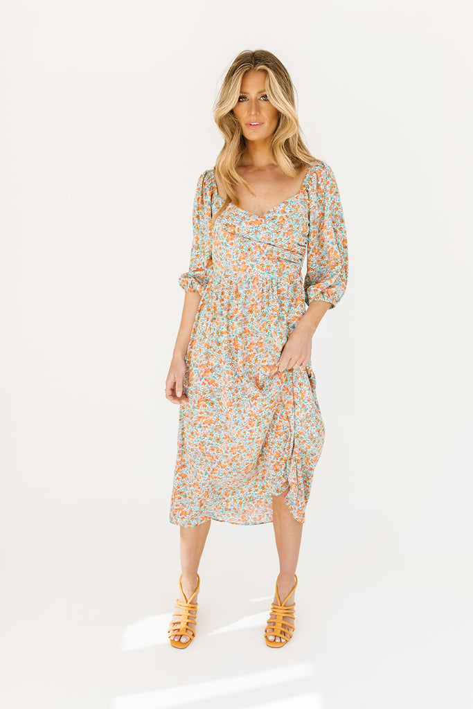for the girls midi dress