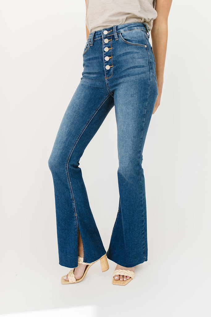 go easy flare denim