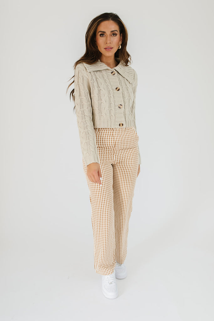 benji button sweater // grey