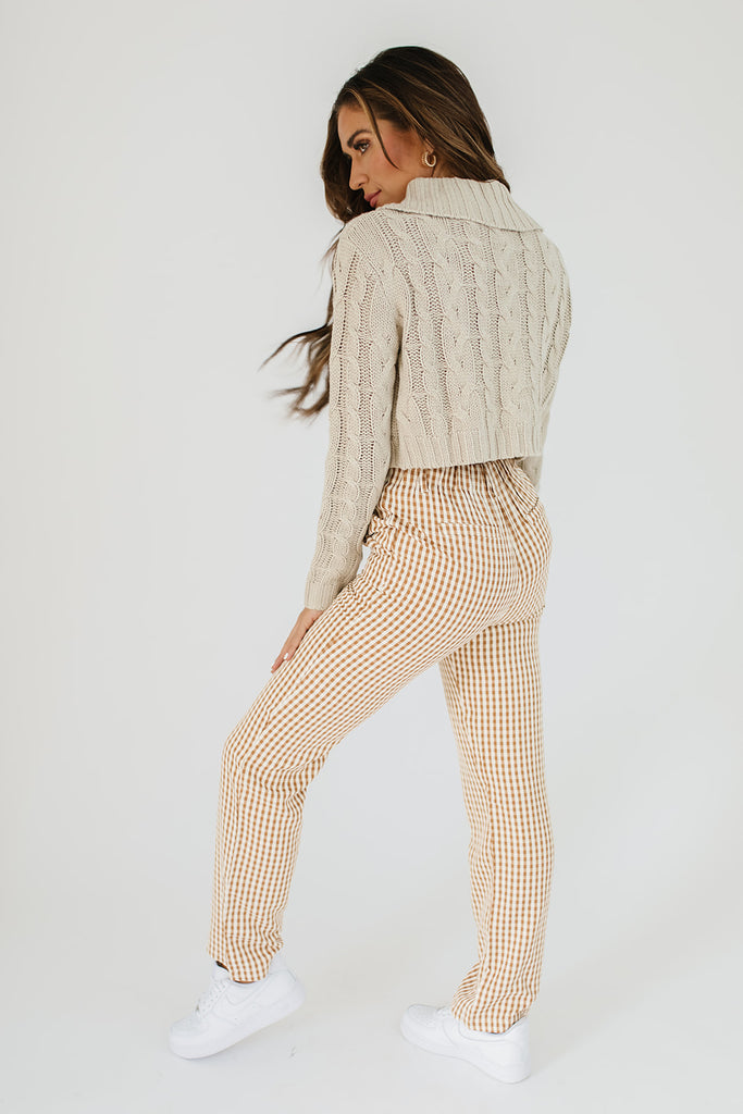 benji button sweater // grey