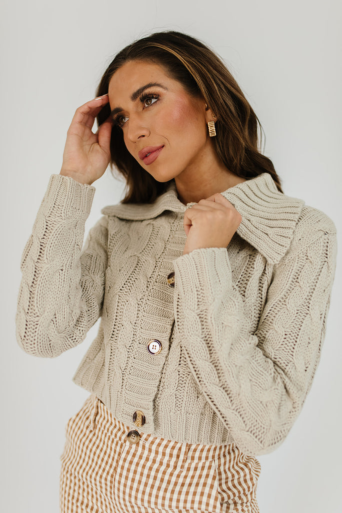 benji button sweater // grey